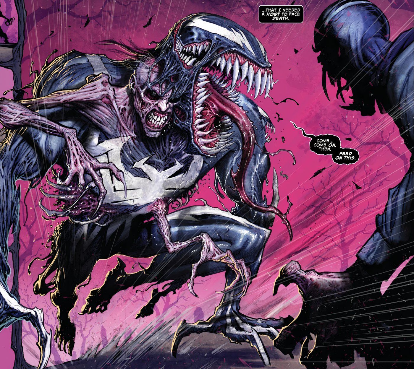 Zombie Venom Charges The Captive