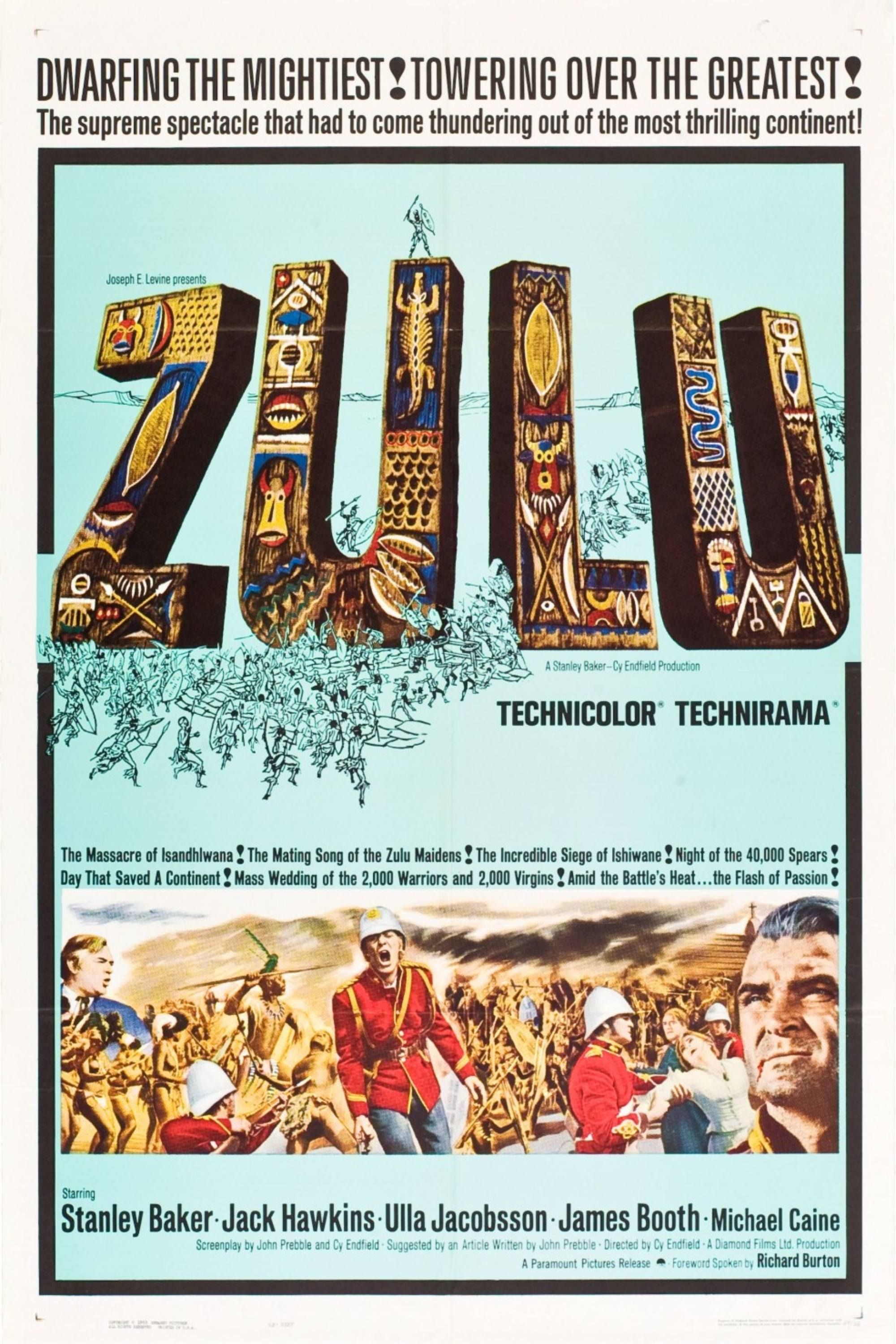 Zulu (1964) - Poster