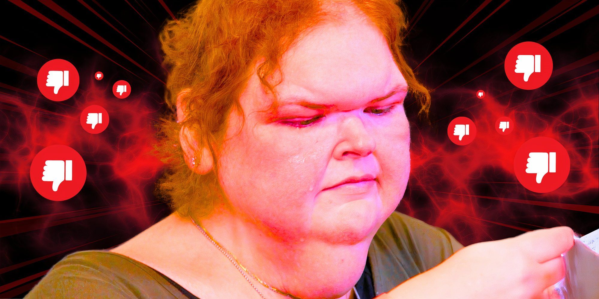 image of tammy crying