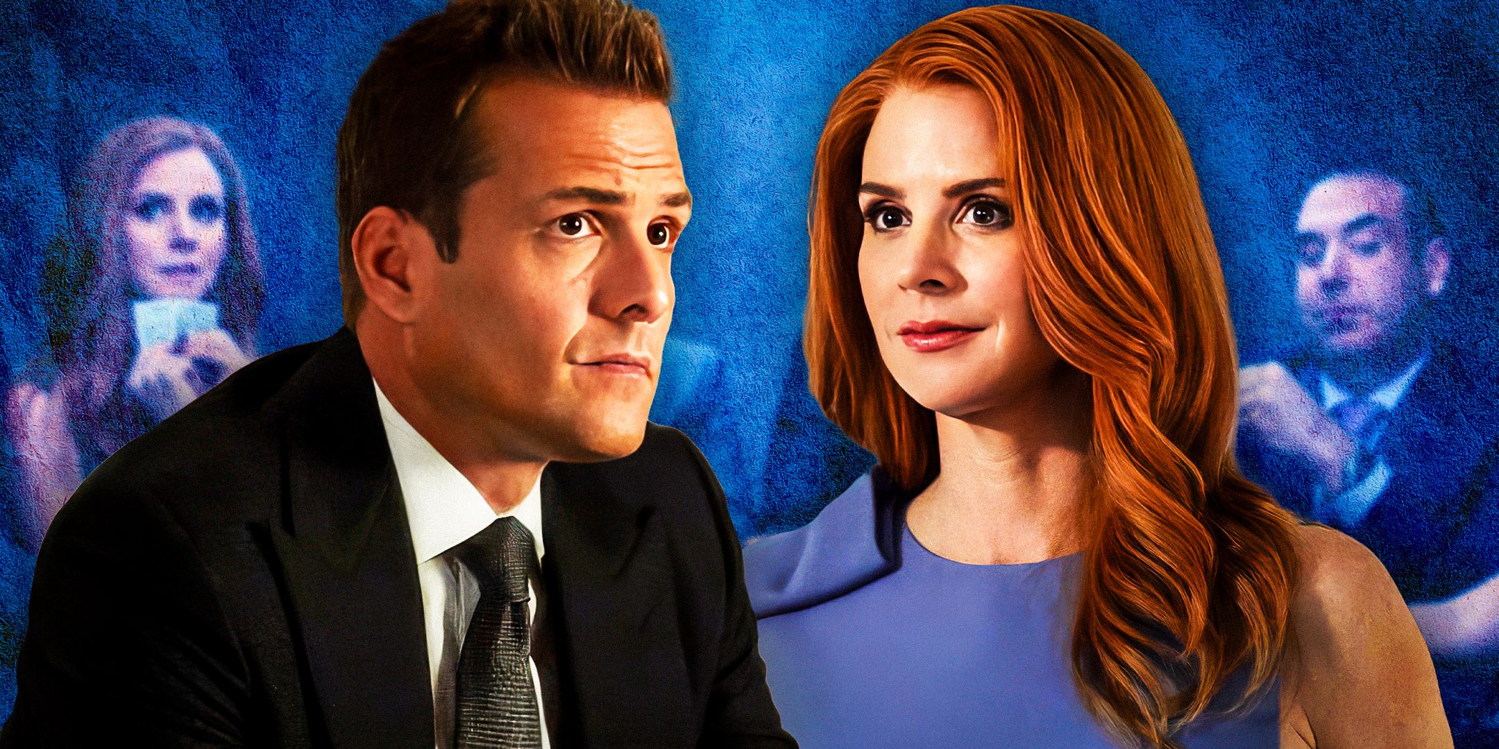 Custom image of Harvey and Donna in Suits