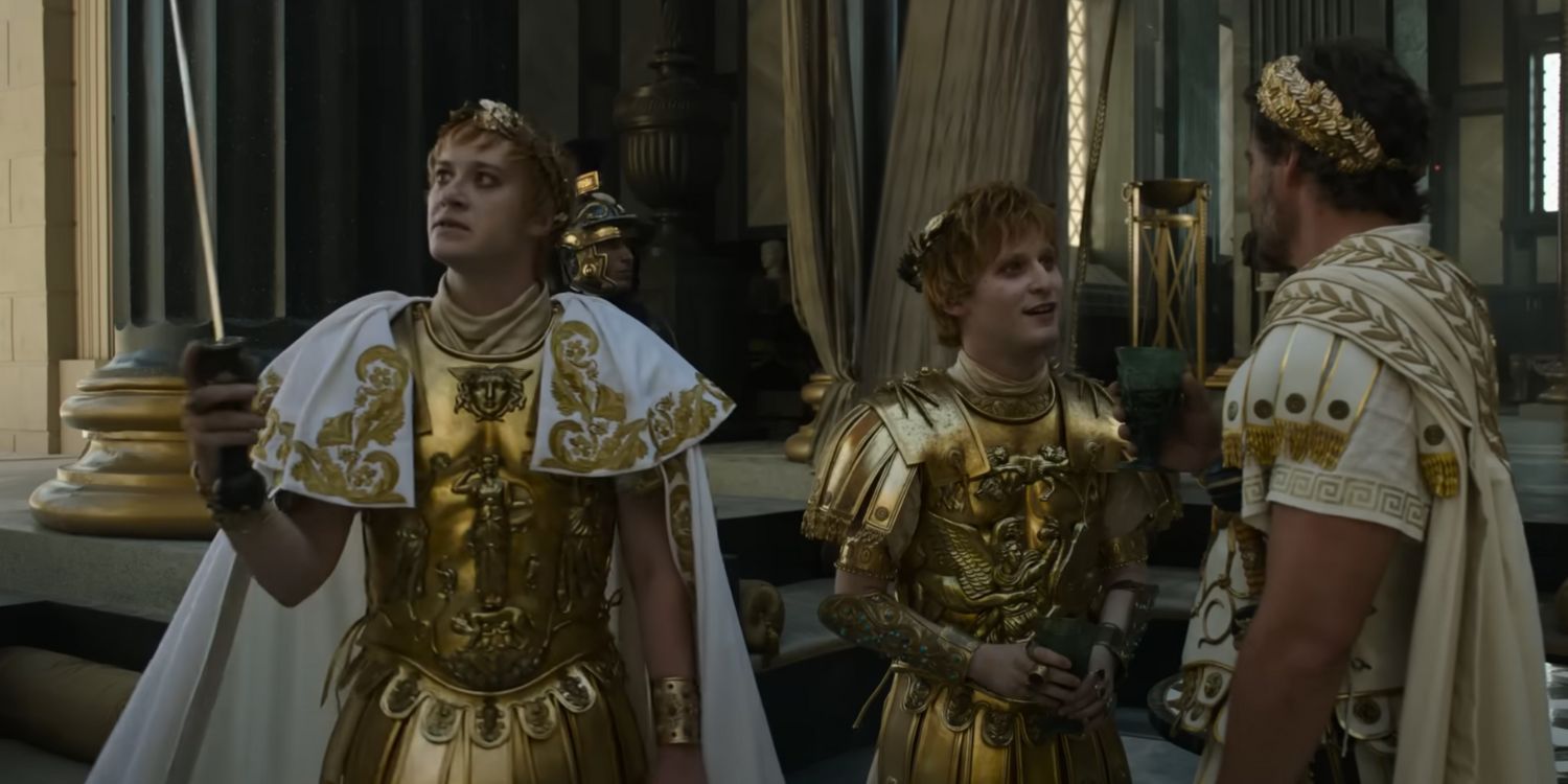 Gladiator 2s New Emperors Sets Up A Wild Twist That Will Rival Commodus Rise To Power