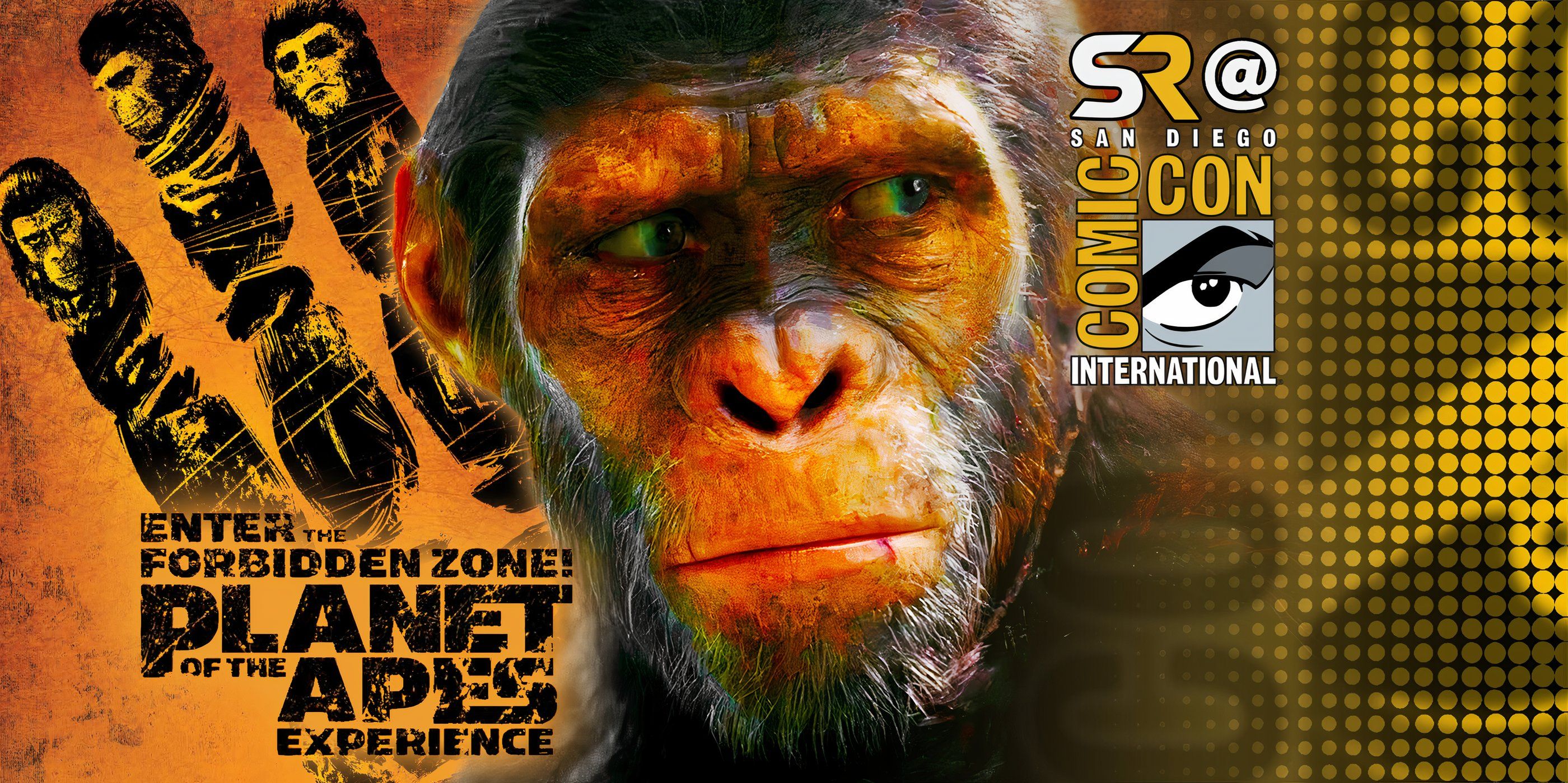 Мини-постер мероприятия Comic-Con Planet Of The Apes в Сан-Диего [ЭКСКЛЮЗИВ]