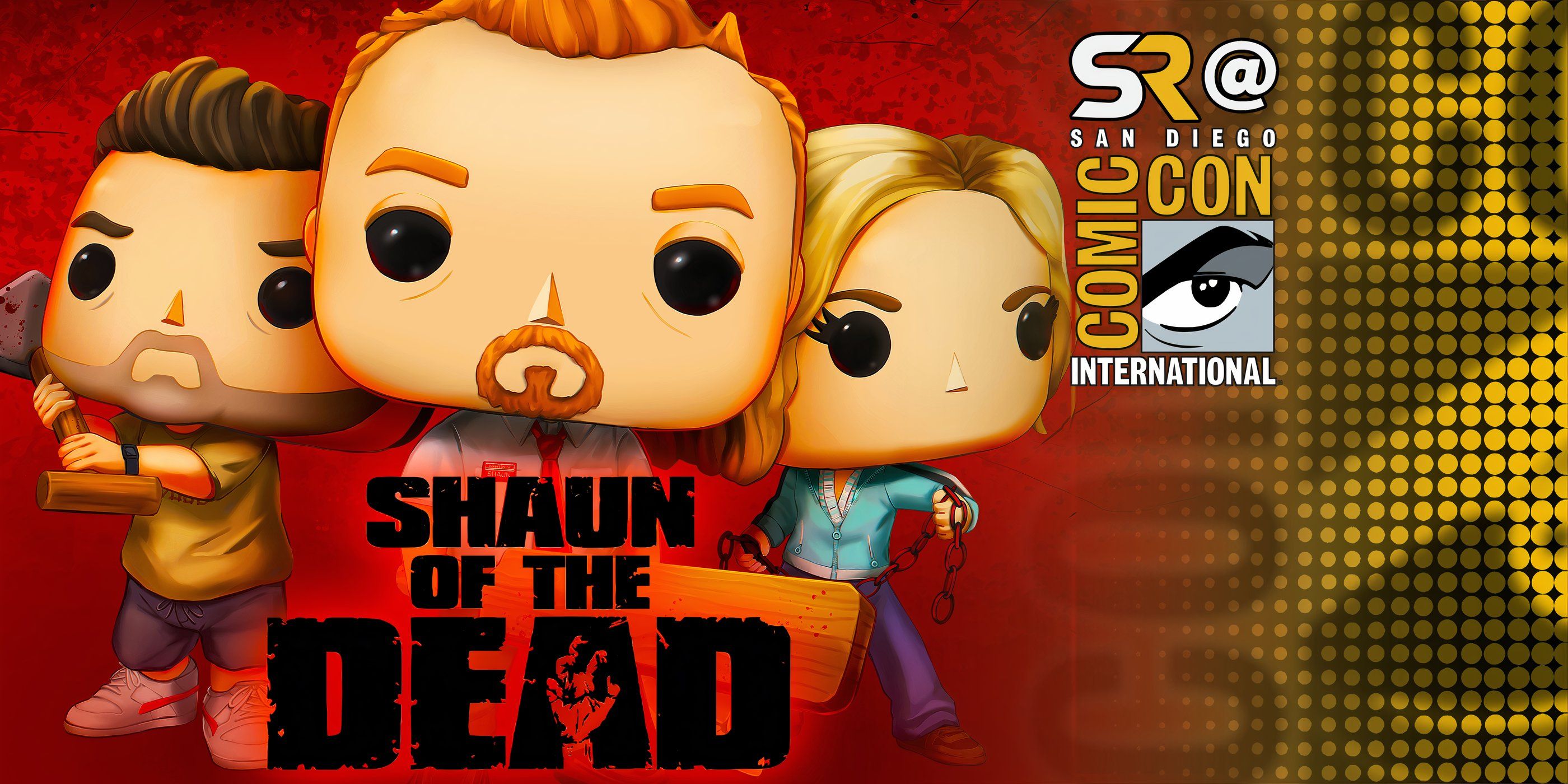 Funko Drops A Poster For Shaun Of The Dead San Diego Comic-Con Pop-Up Collaboration [EXCLUSIVE]