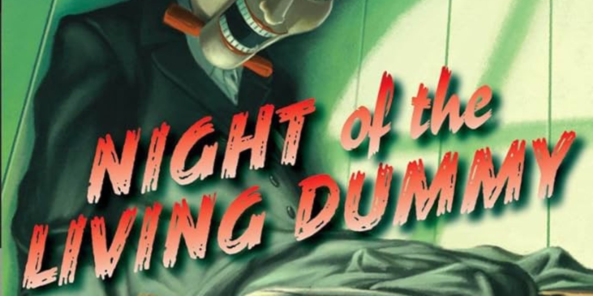 Capa do livro Night of the Living Dummy cortada