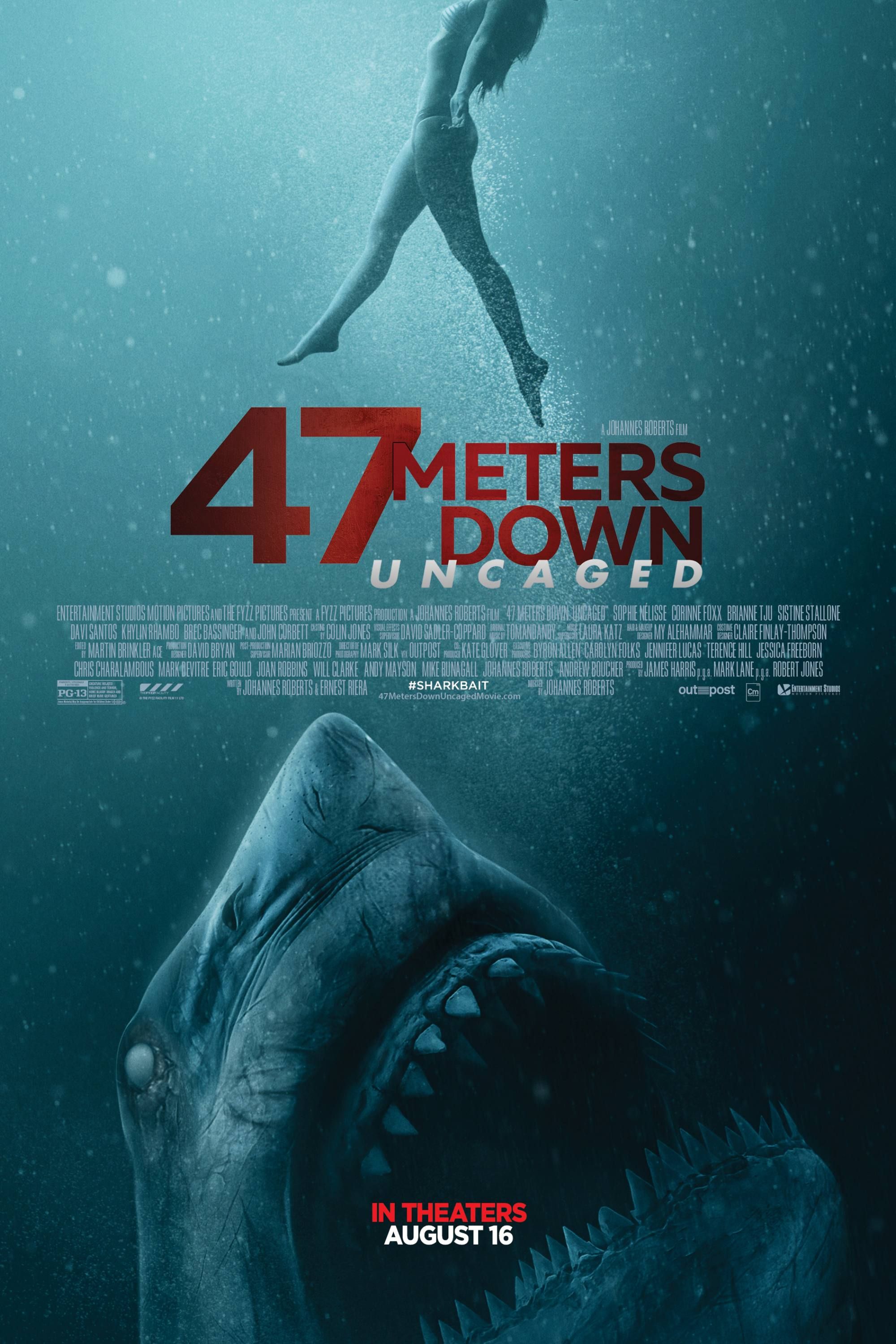 47 Meters Down_ Uncaged (2019) - Poster