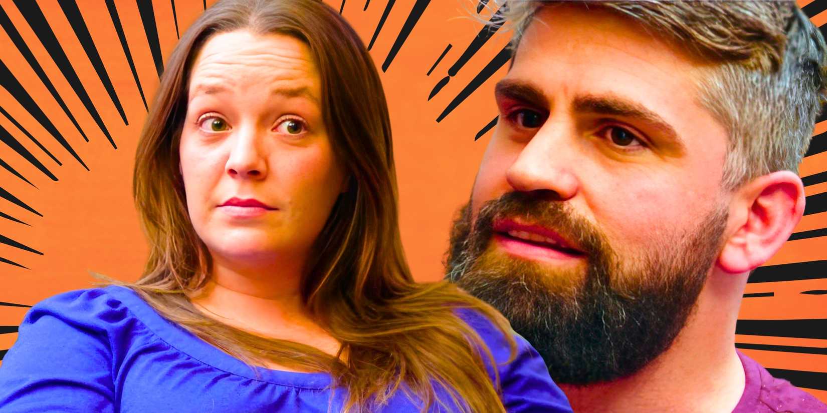 90 Day Fiancé’s Rachel and Jon Walters look surprised