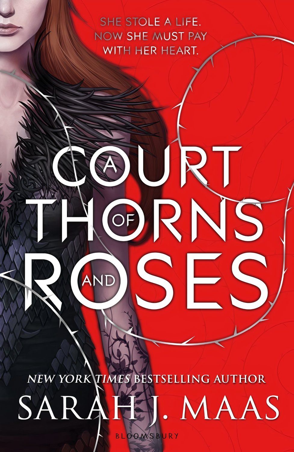Capa do livro A Court of Thorns and Roses