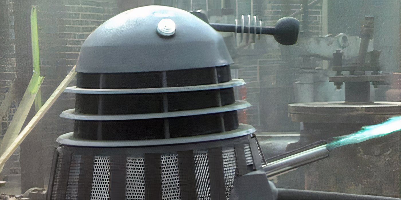 A Dalek from Doctor Who in Doctor Who