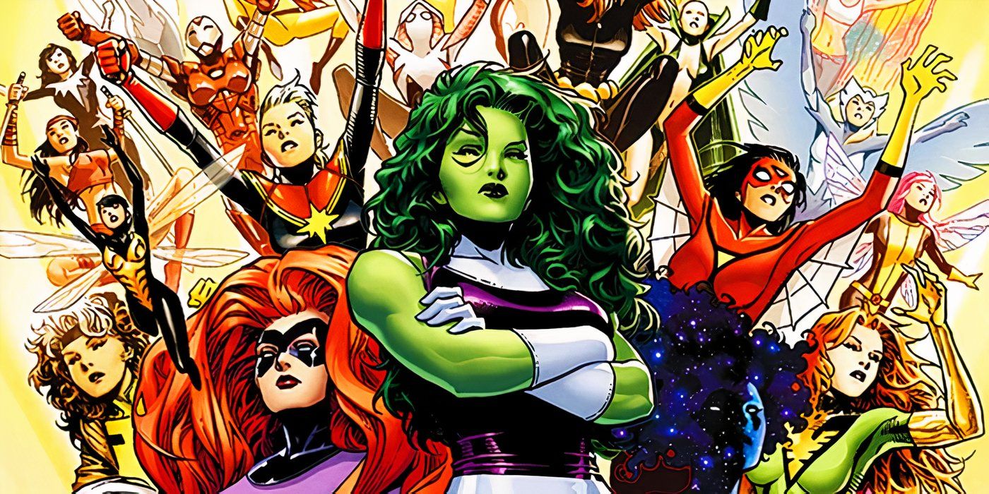 A-Force led by She-Hulk in Marvel Comics