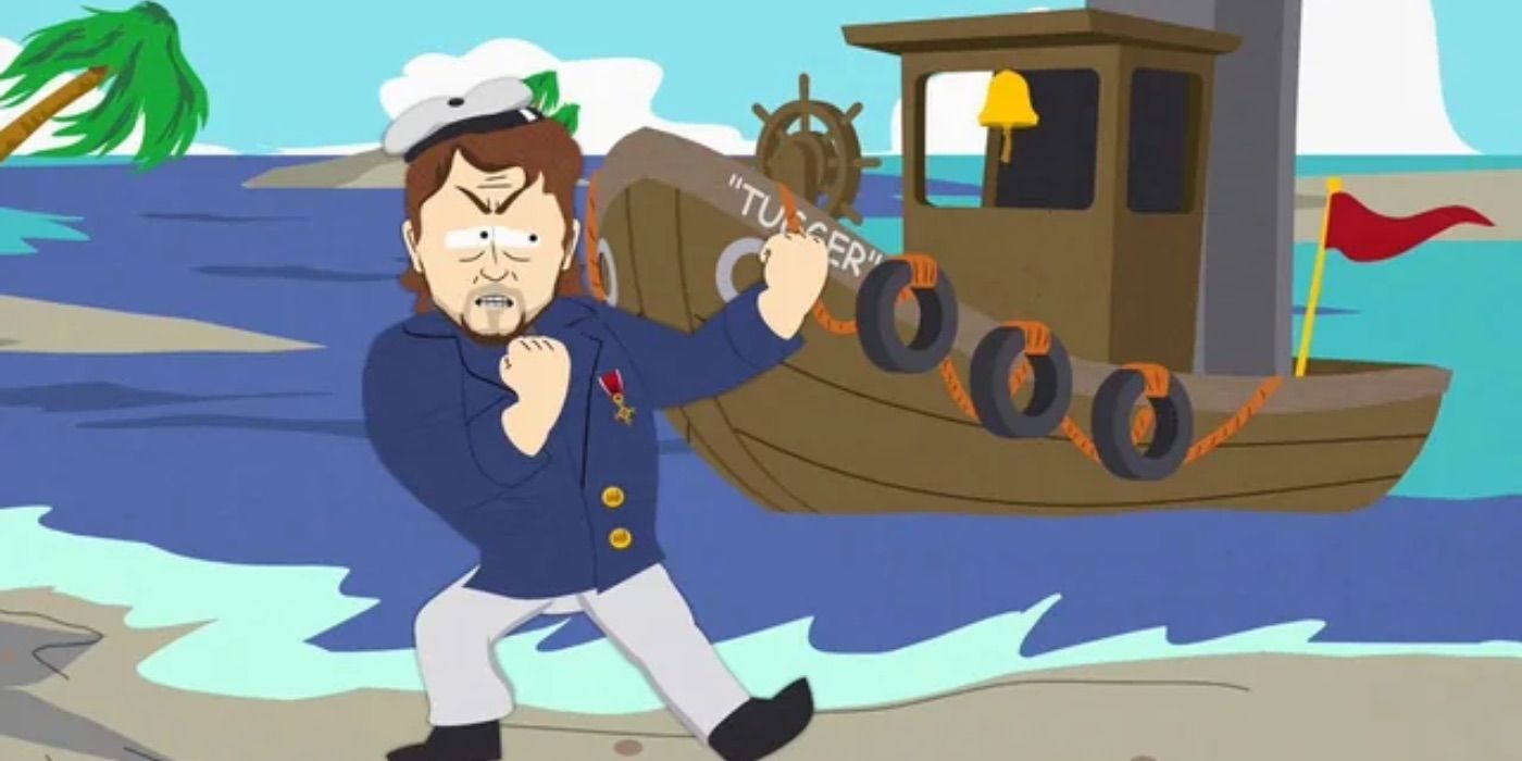 Russell Crowe em South Park