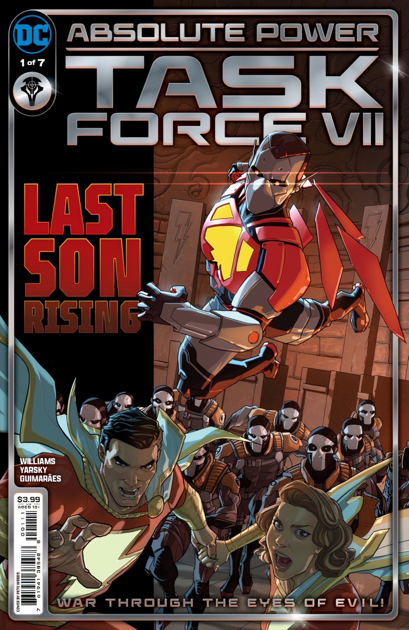 Absolute Power task force vii #1 main cover