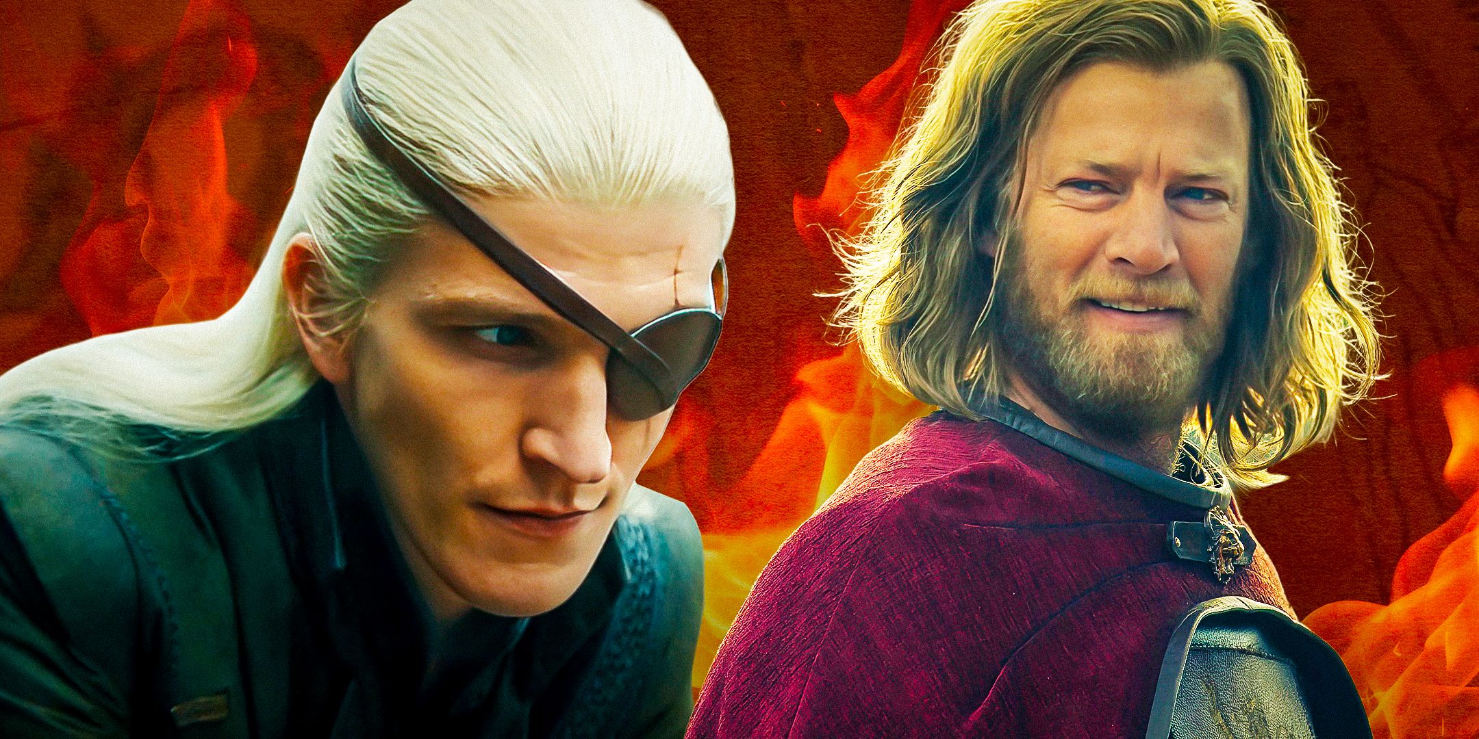 Aemond and Jason Lannister in House of the Dragon