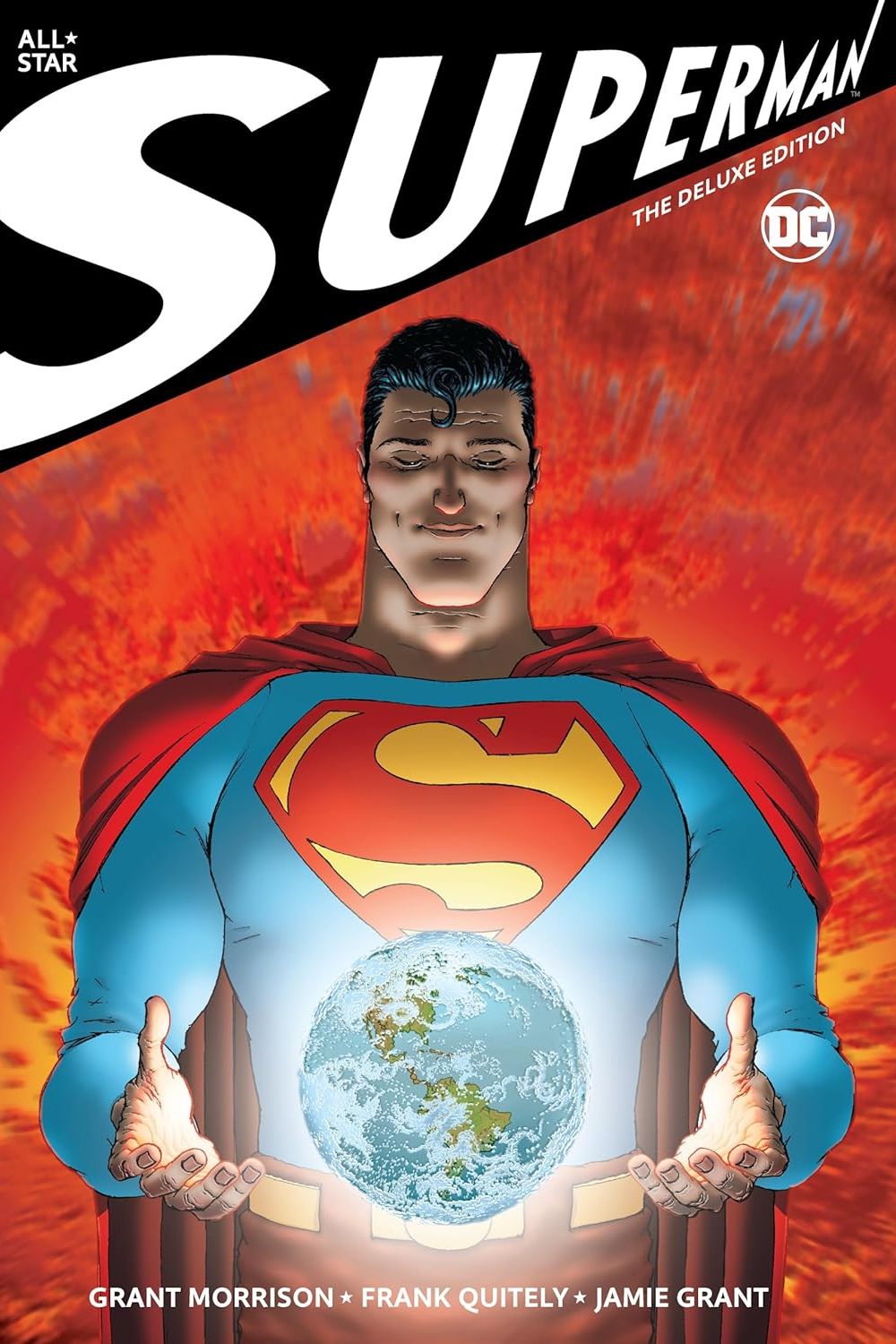 All-Star Superman Deluxe Edition DC Comic Cover Art