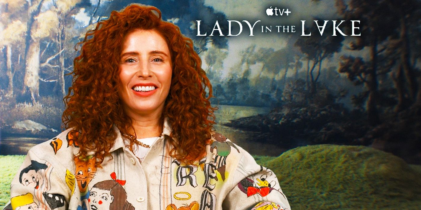 Alma Harel during Lady In The Lake interview