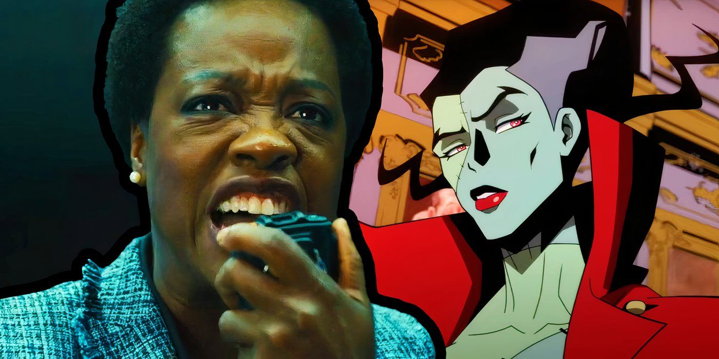 Amanda Waller in The Suicide Squad with the Bride in Creature Commandos' trailer