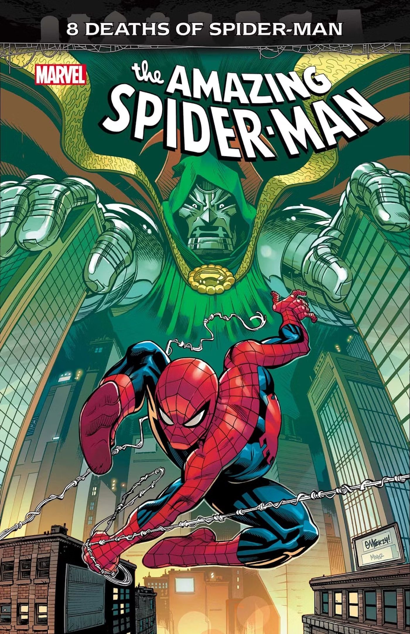 Capa do Amazing Spider-Man 61 para 8 Mortes do Homem-Aranha