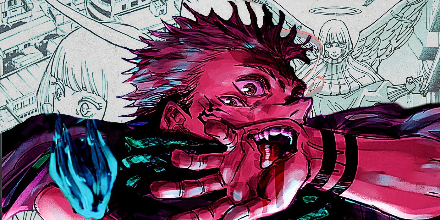 Angel attacks Sukuna in Jujutsu Kaisen
