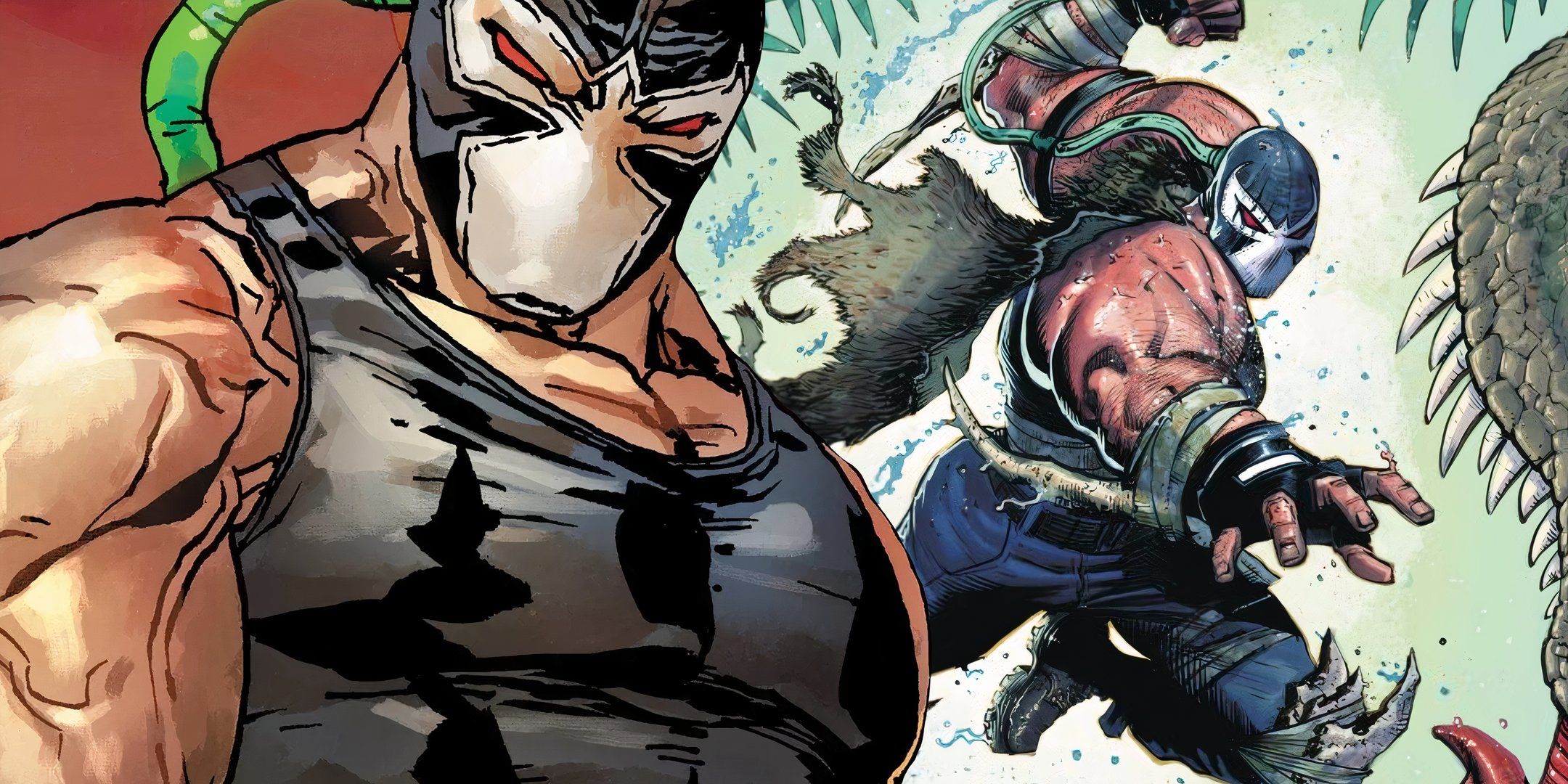 Bane and Dinosaur Hunter Costume DC
