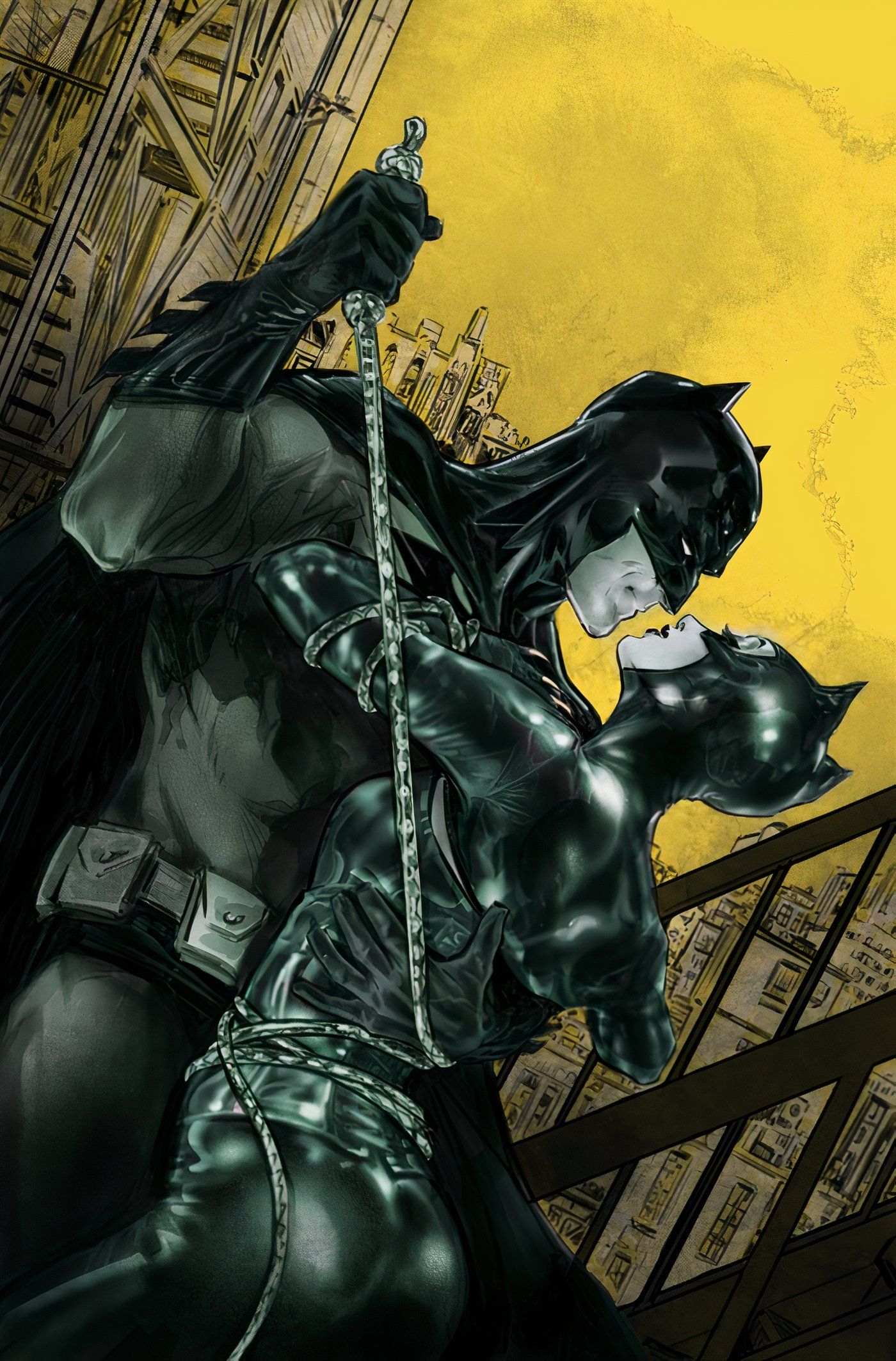 Batman #152 Batman e Mulher-Gato e chicote completo