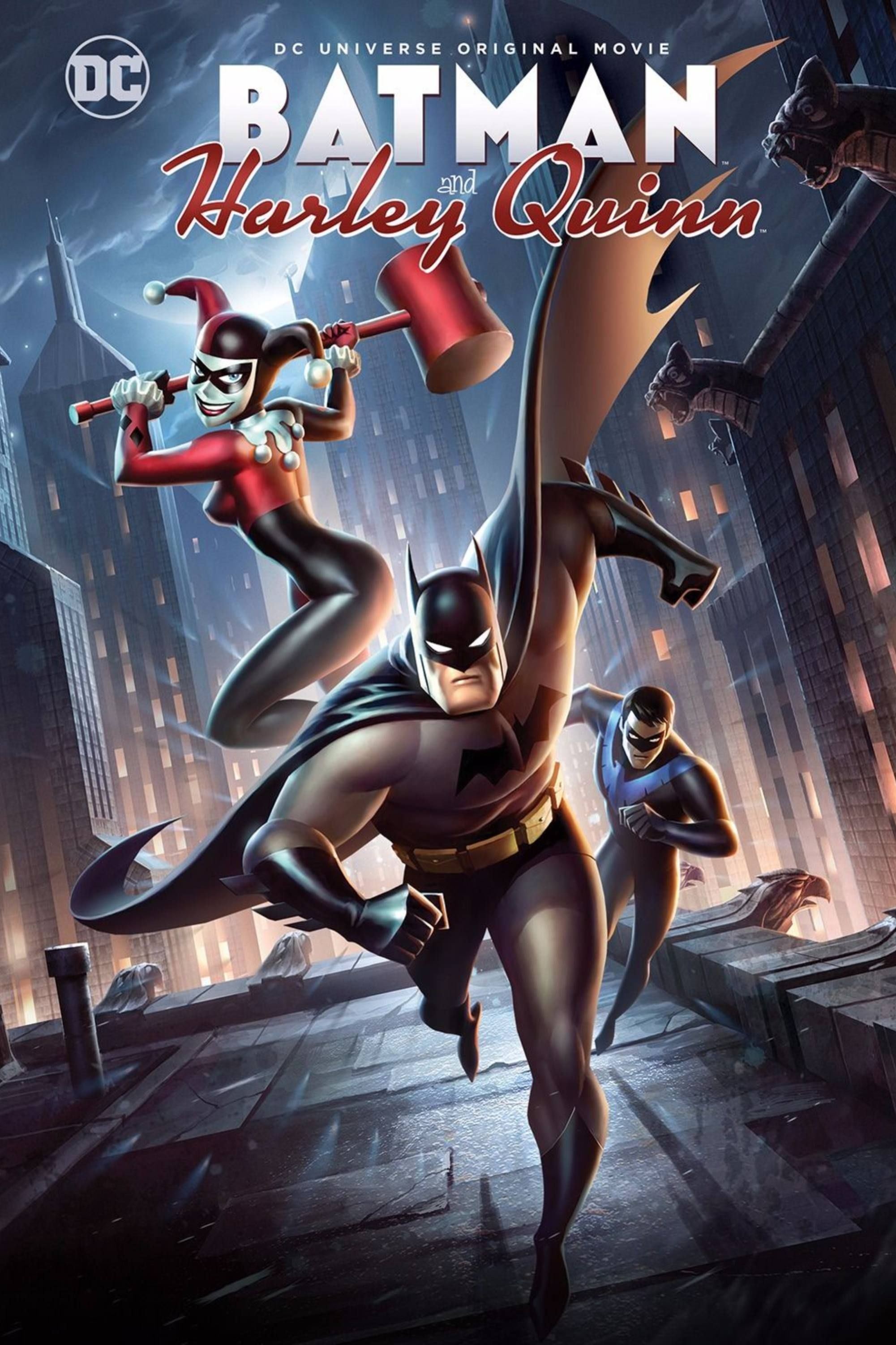 Batman and Harley Quinn (2017) - Poster