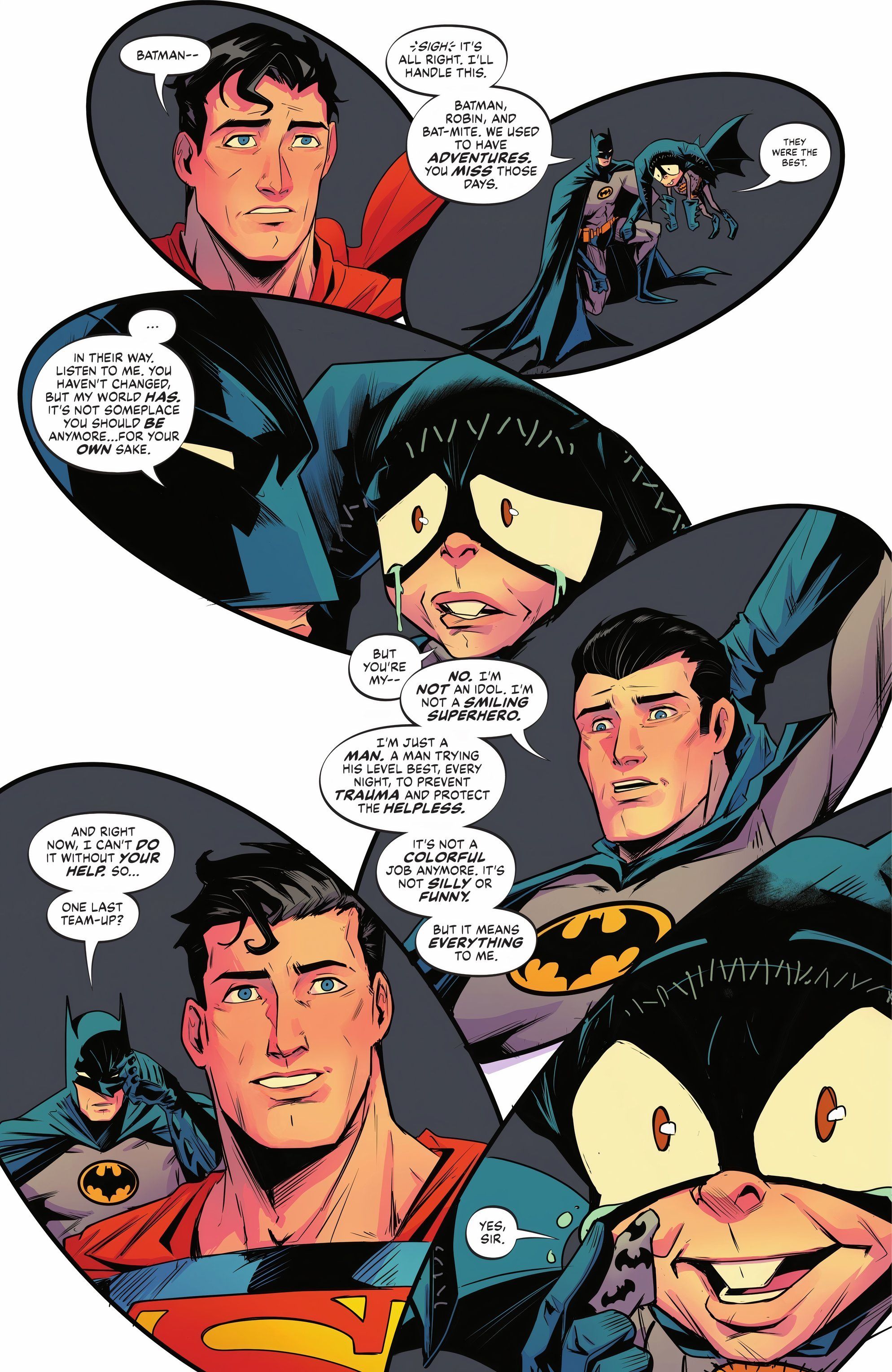 Batman explica por qué Bat-Mite no puede regresar al Universo DC DC