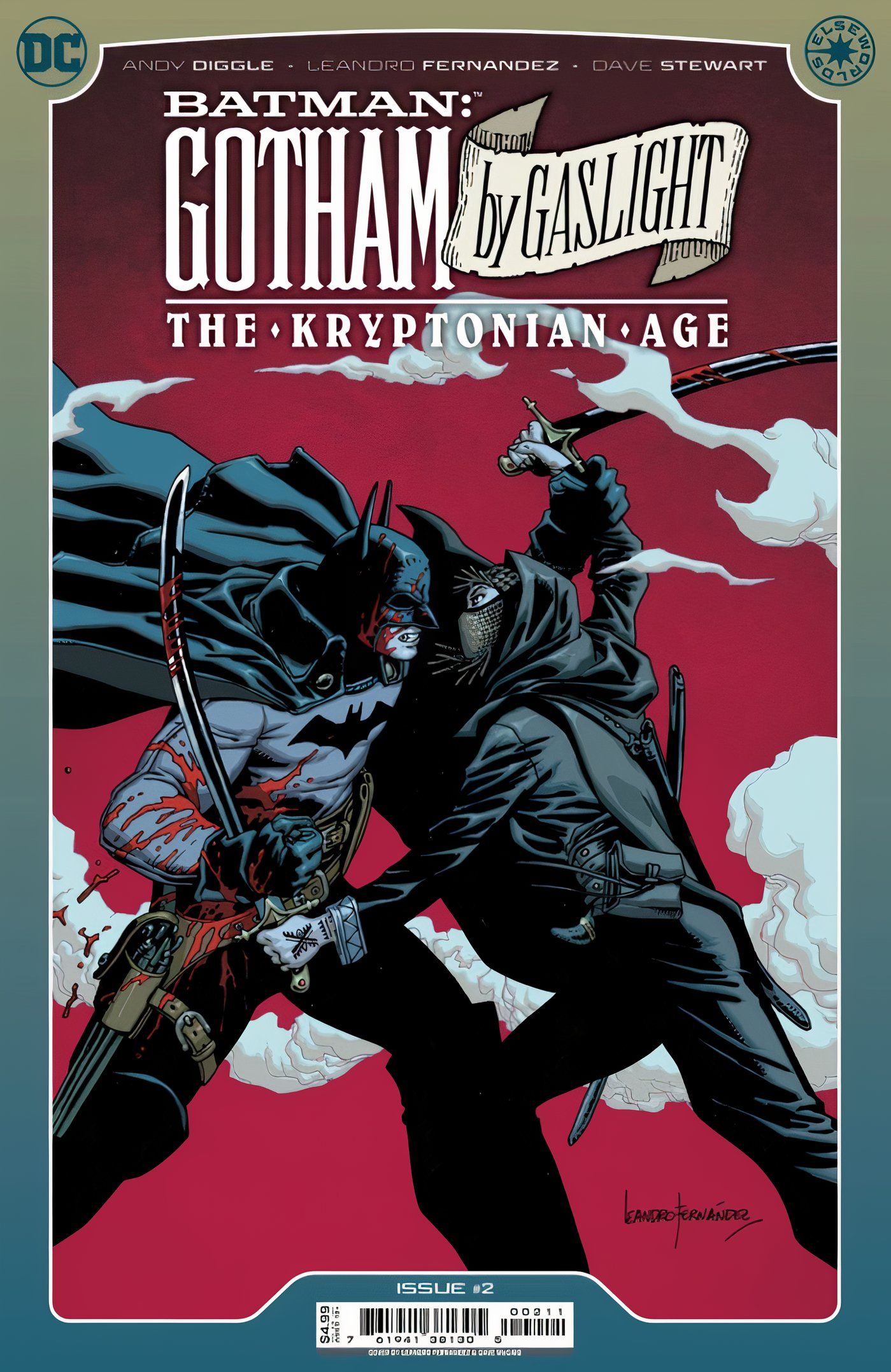 Batman Gotham by Gaslight Kryptonian Age main cover #2 Talia al Ghul