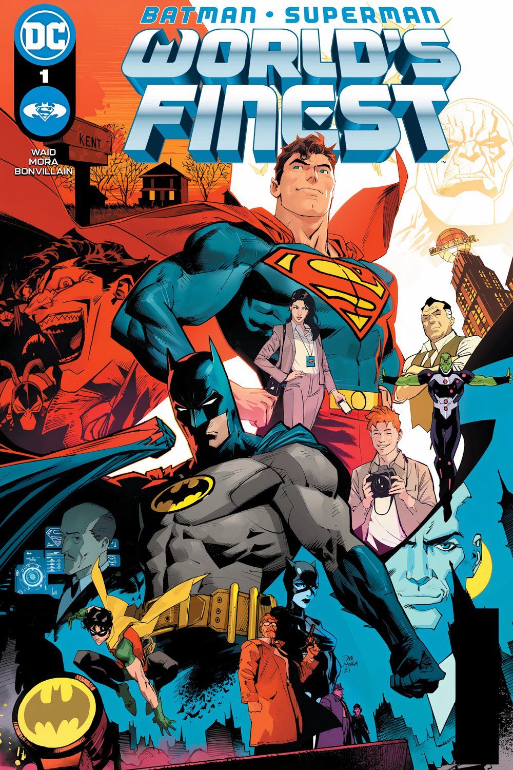 Batman Superman: la mejor portada de cómic número uno del mundo