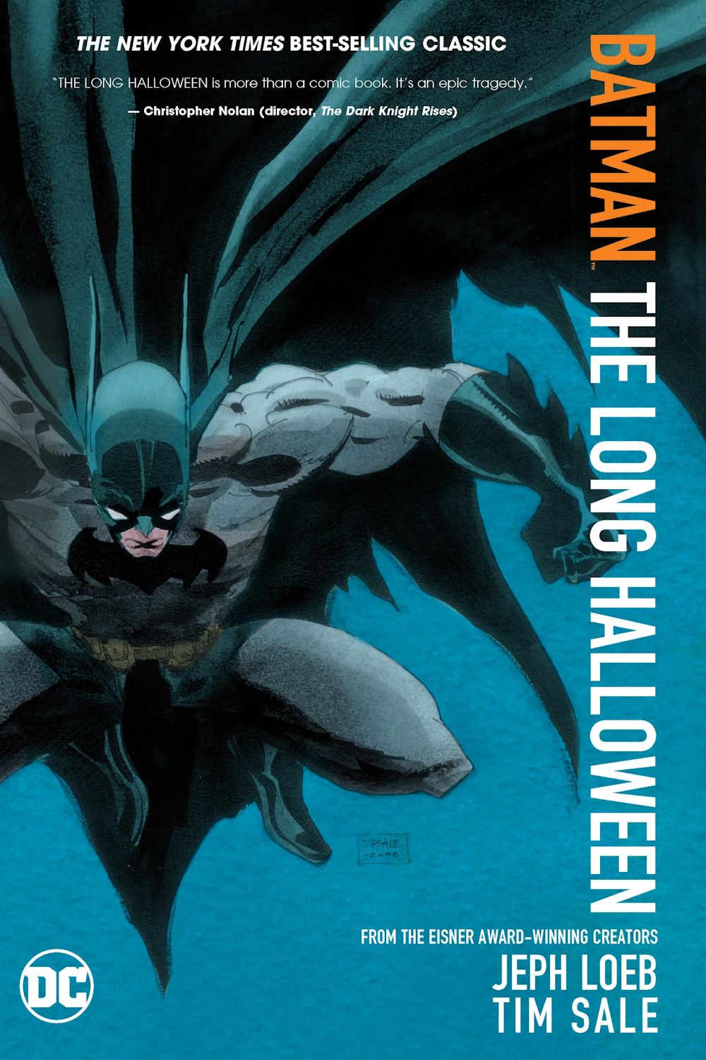 Batman La larga portada del cómic de Halloween