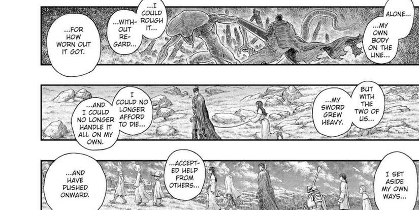 Berserk best quotes chapter 349 Guts