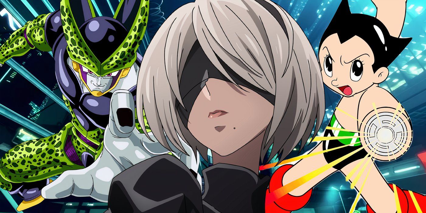Best anime androids with Cell, Astro Boy, and 2B