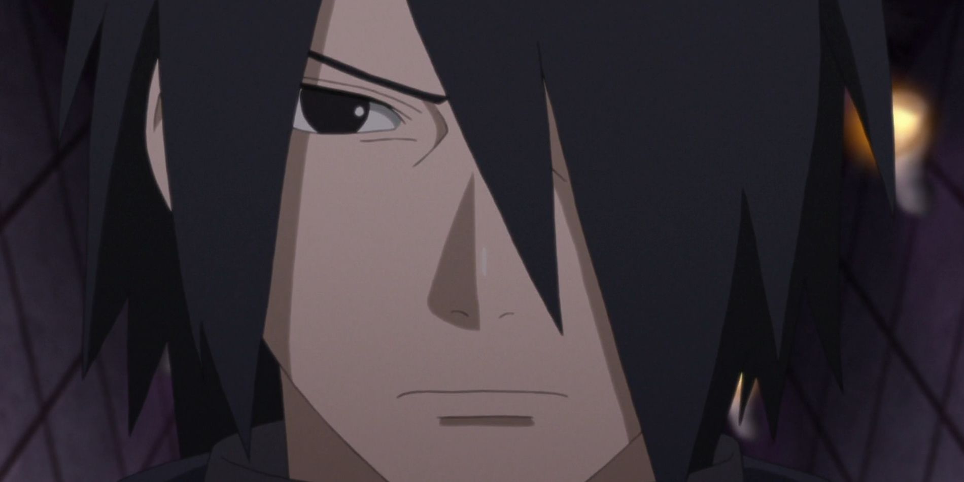 Best Boruto Episodes 22 Sasuke staring down Orochimaru