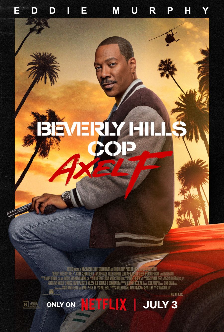 Plakat filmu Gliniarz z Beverly Hills Axel F