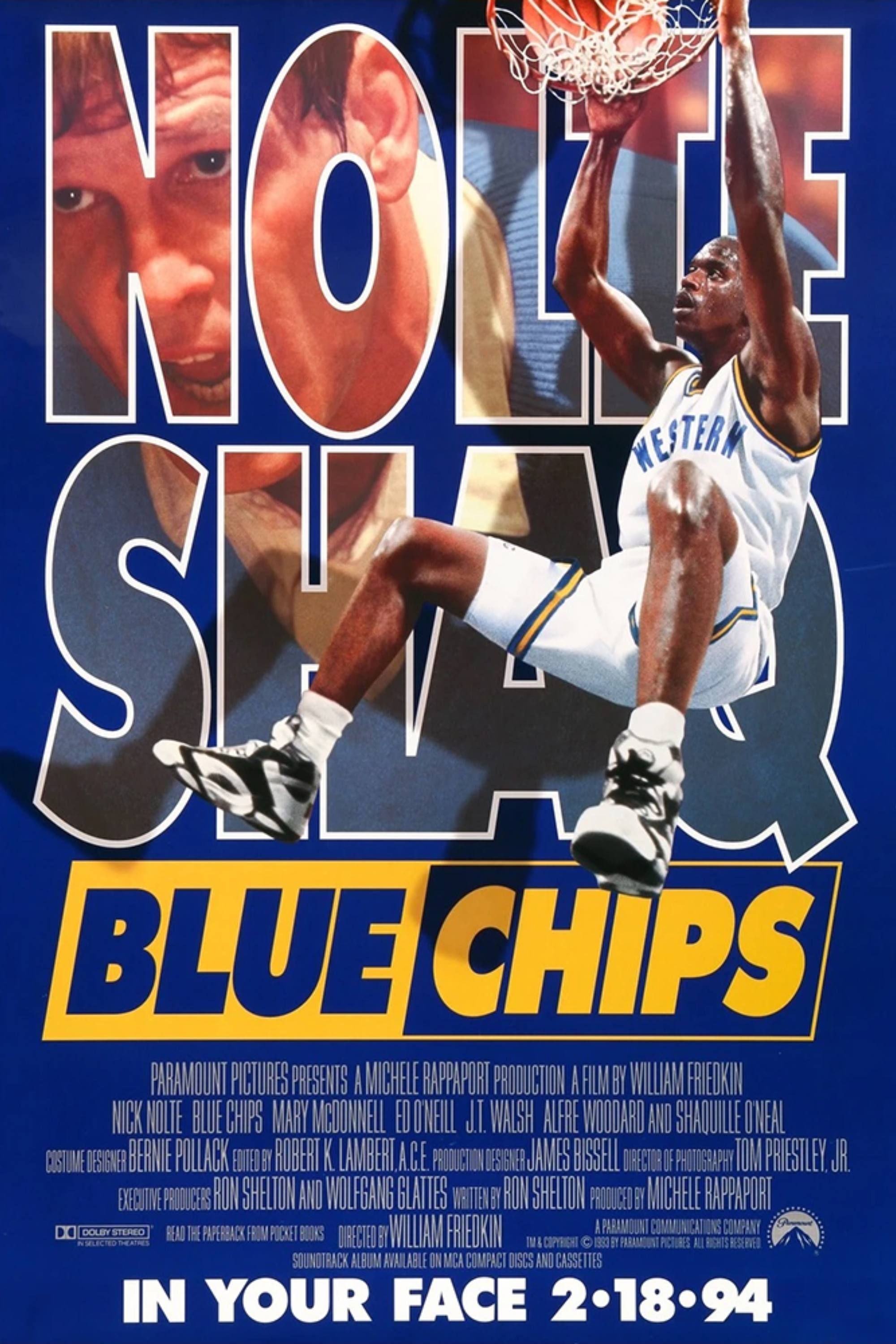 Blue Chips - Poster