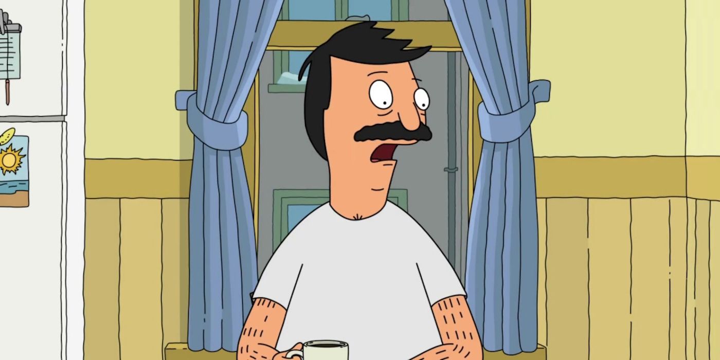 Bob looks shocked at Bob's Burgers