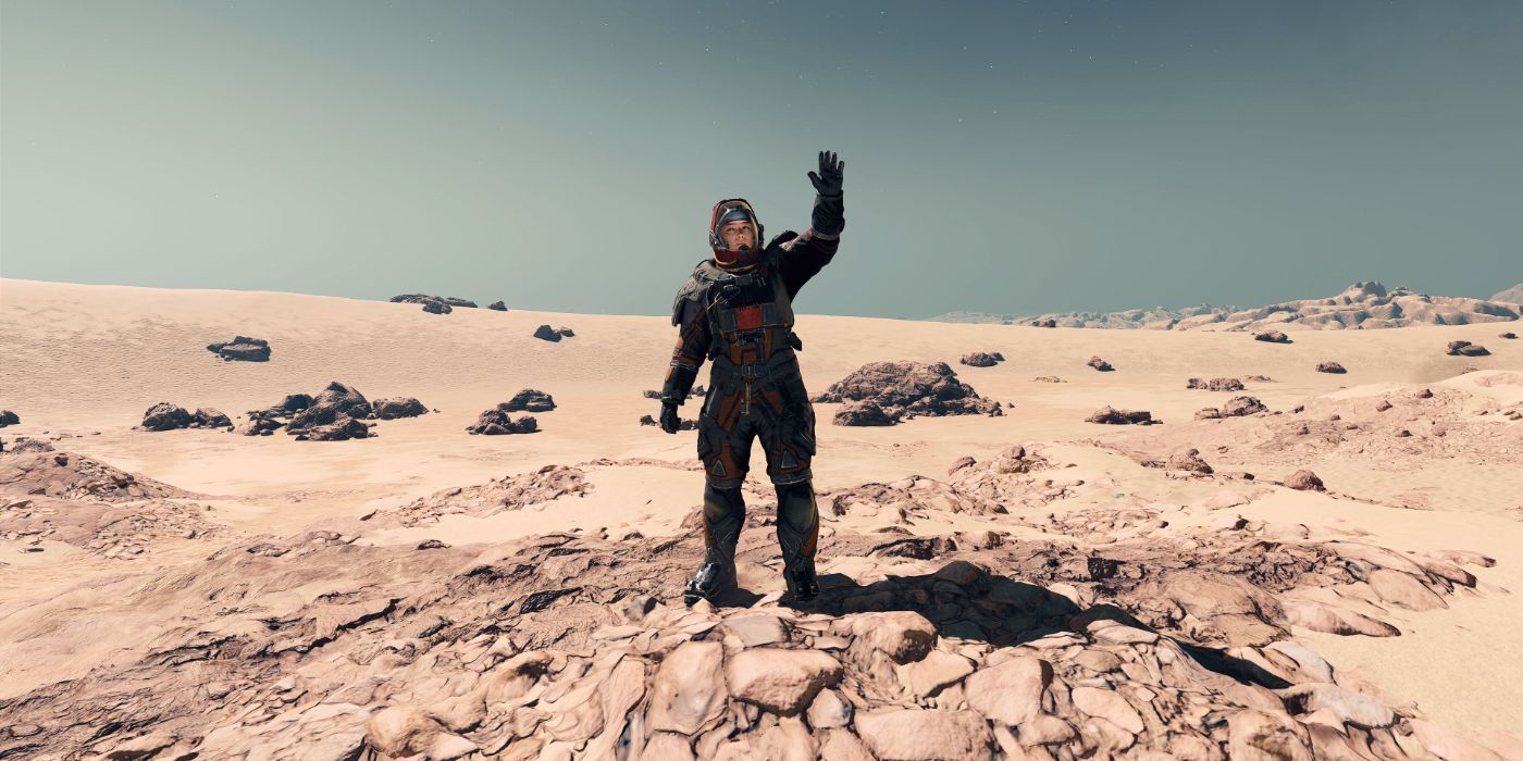 Bounty Hunter Spacesuit in Starfield.