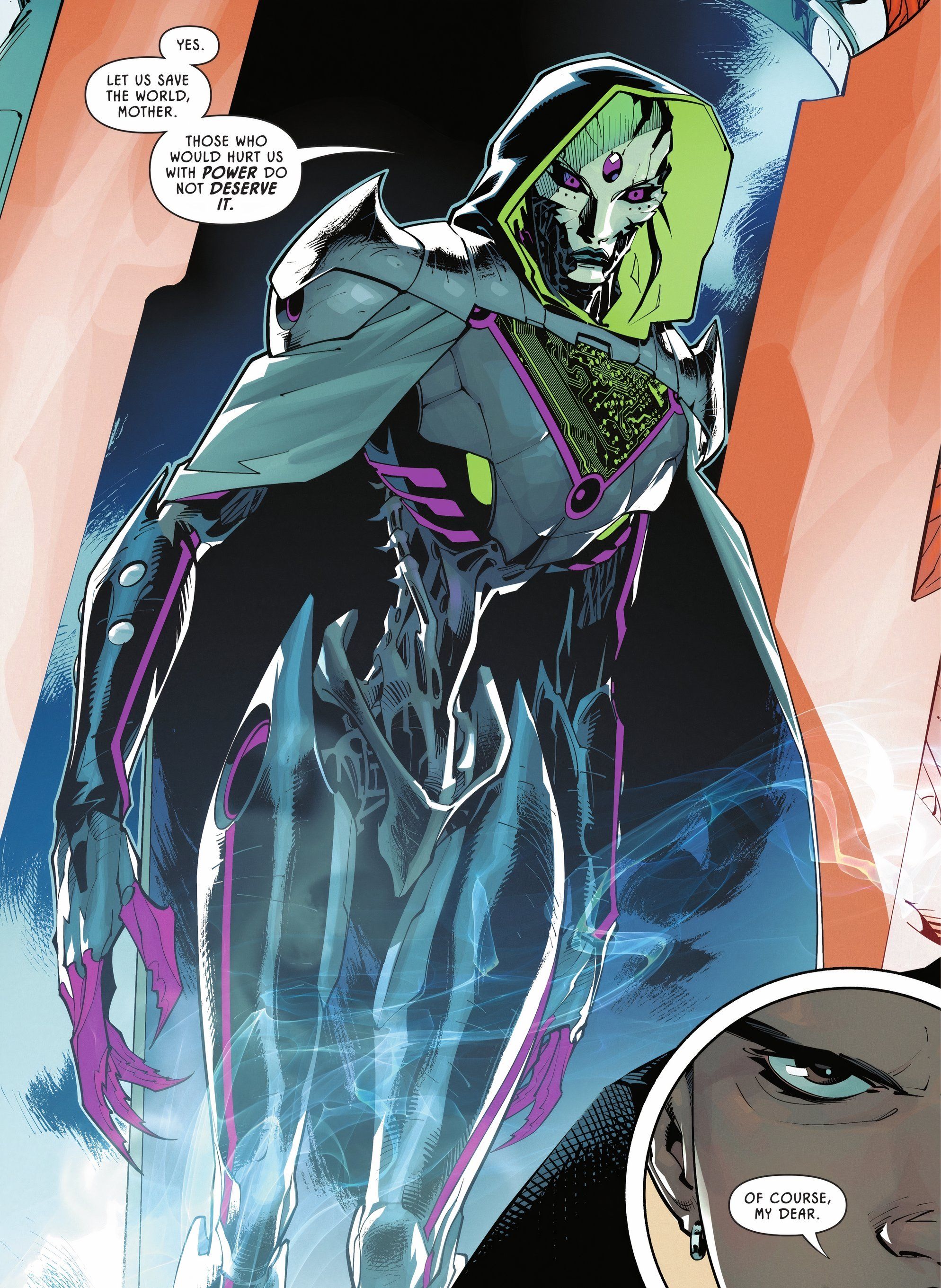 Queen Brainiac ve a Waller como la madre de DC