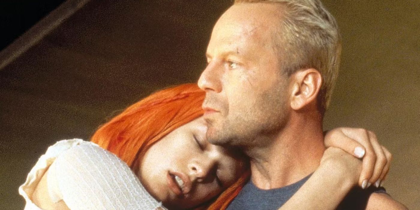 Bruce Willis Milla Jovovich The Fifth Element