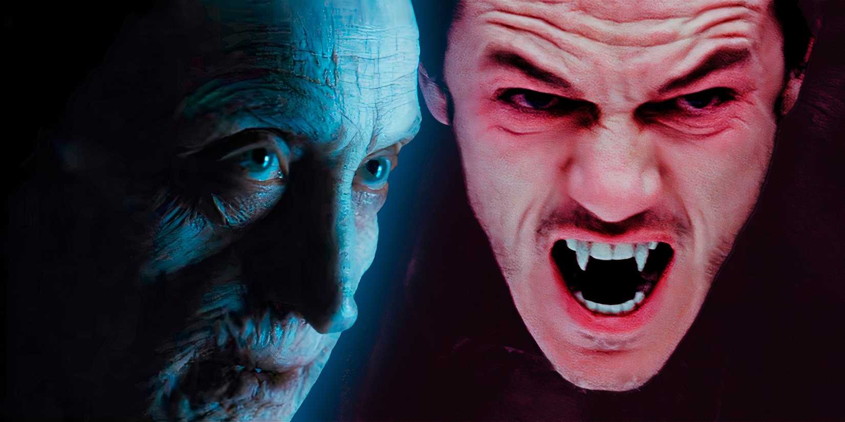 Charles Dance and Luke Evans in Dracula Untold