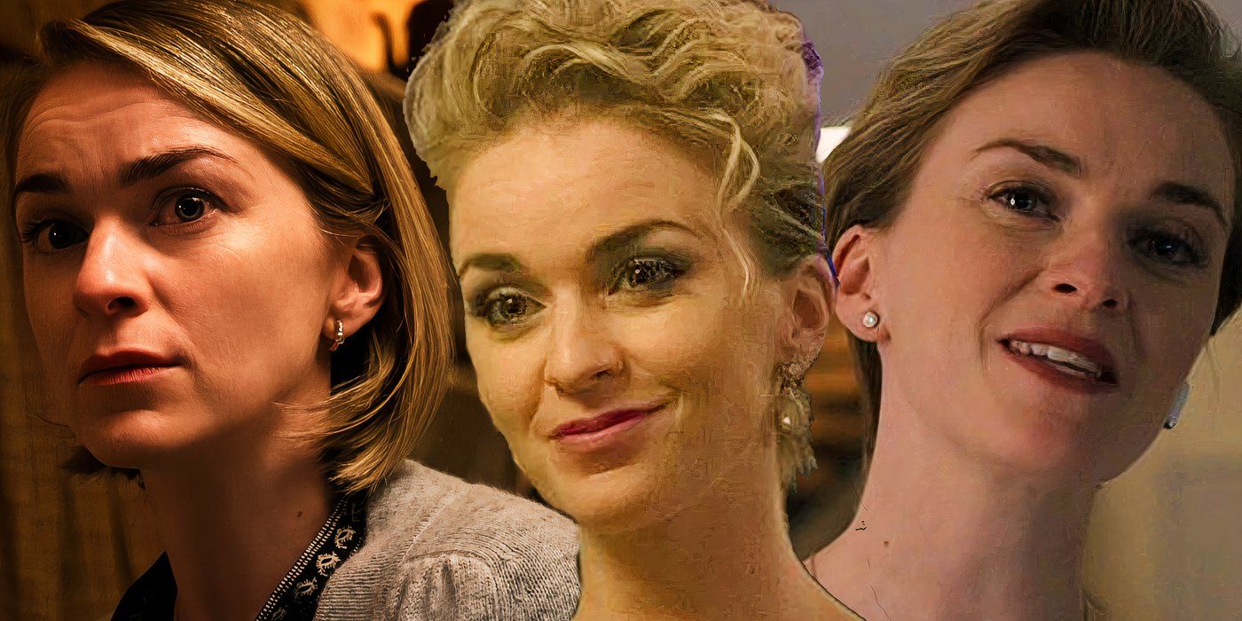 Collage of Lisa O&rsquo;Hare in The Sandman, New Amsterdam, and The Good Fight.