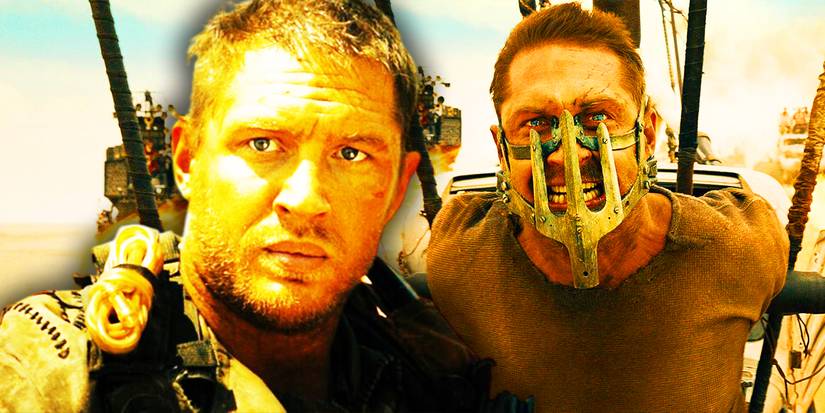 Collage of Tom Hardy in Mad Max Fury Road