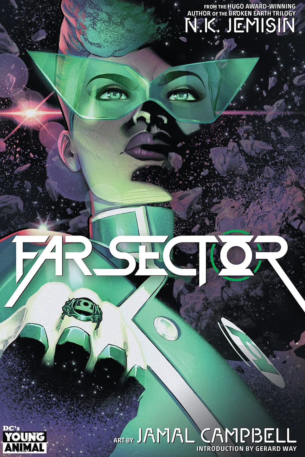 Comic Cover Art for DC Far Sector