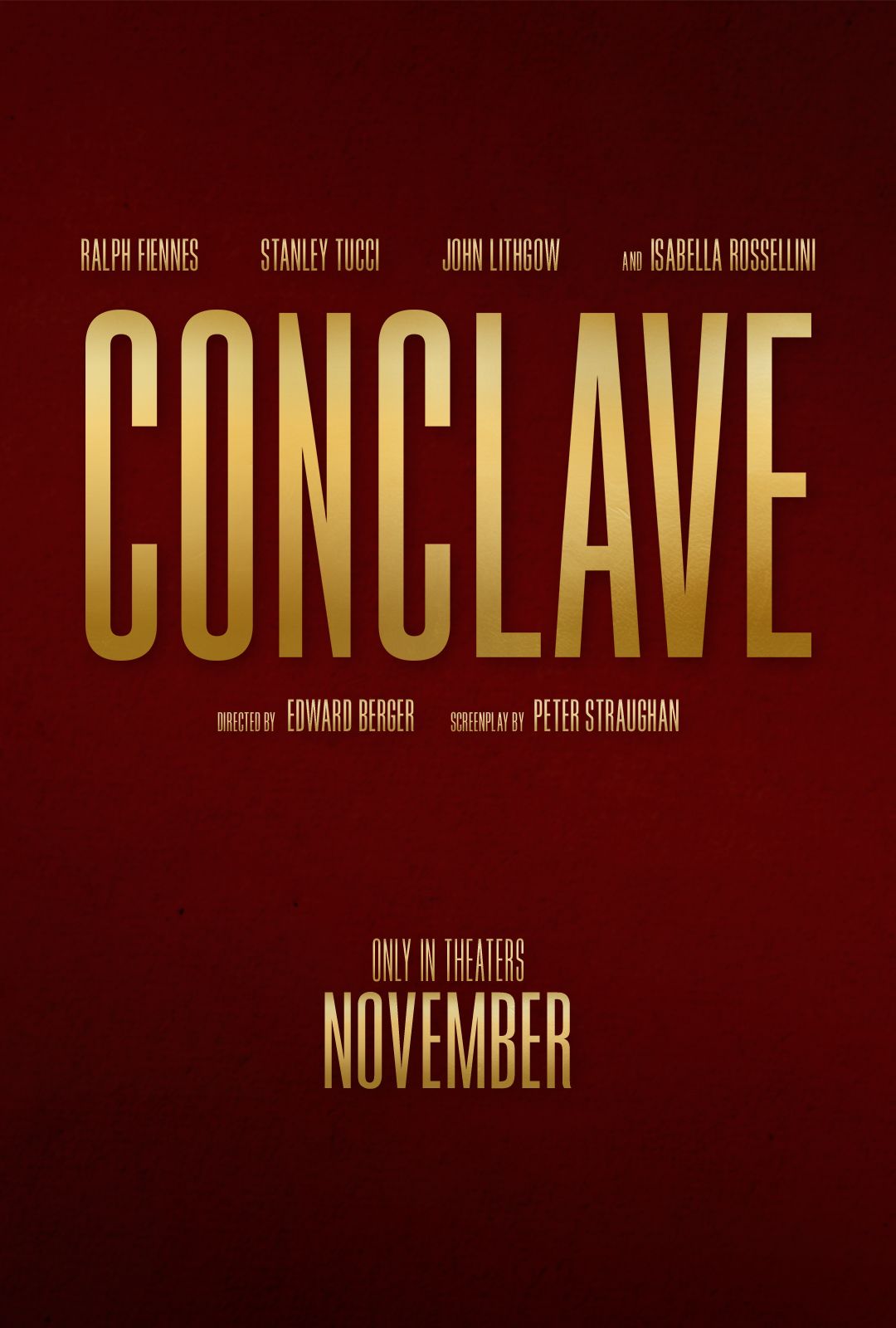 Poster for Conclave (2024)