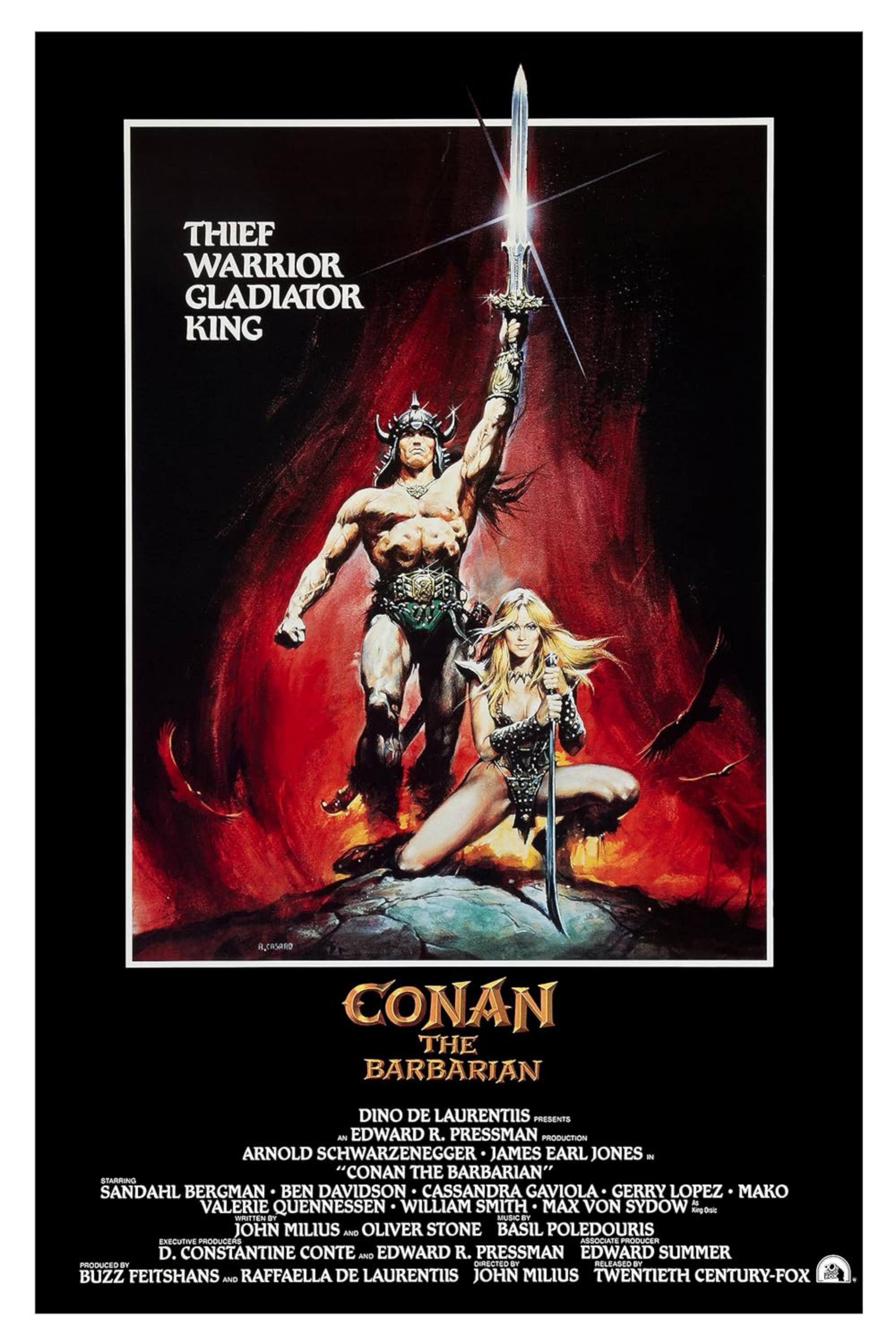 Conan The Barbarian - Poster