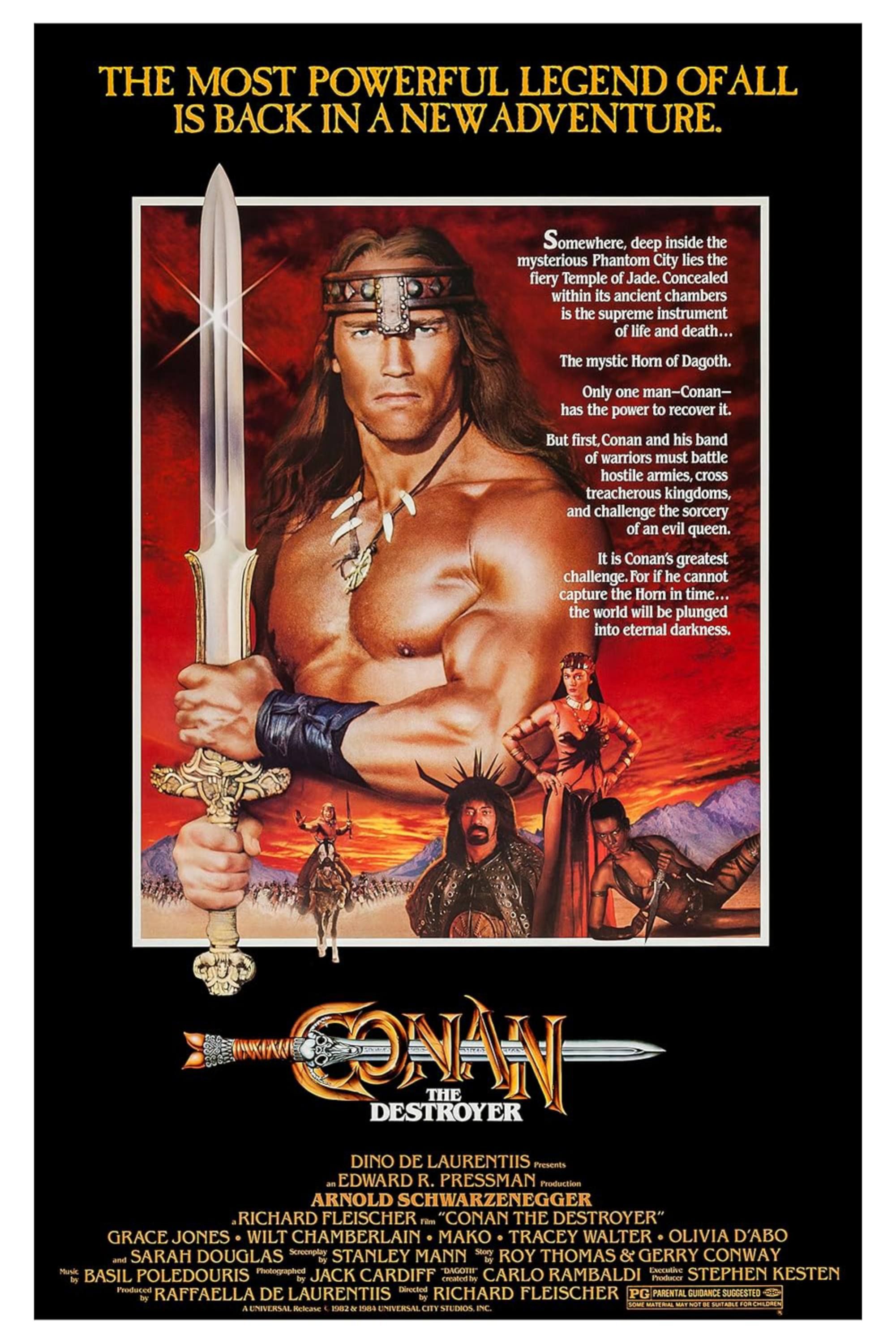 Conan the Destroyer (1984) - Poster