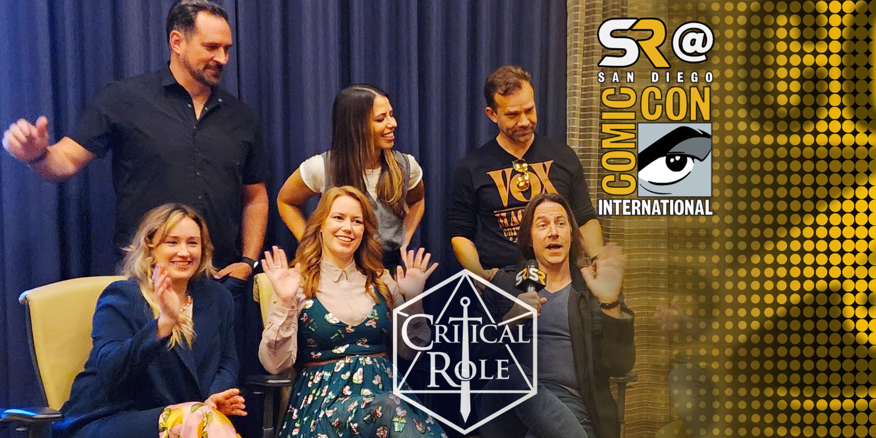 Critical Role Cast at SDCC