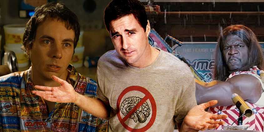 Custom image of Dax Shepard, Luke Wilson and Terry Crews in Idiocracy