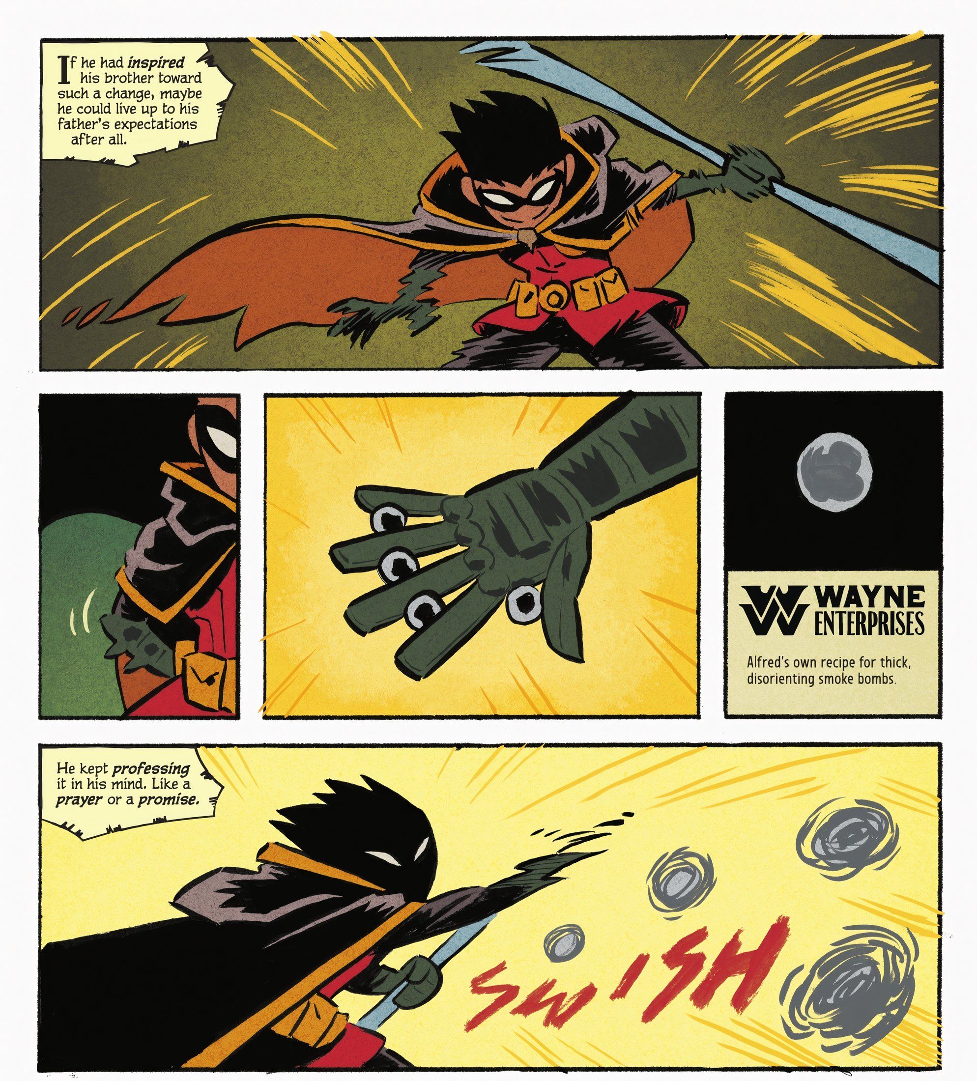 Damian Wayne em O Menino Prodígio #3