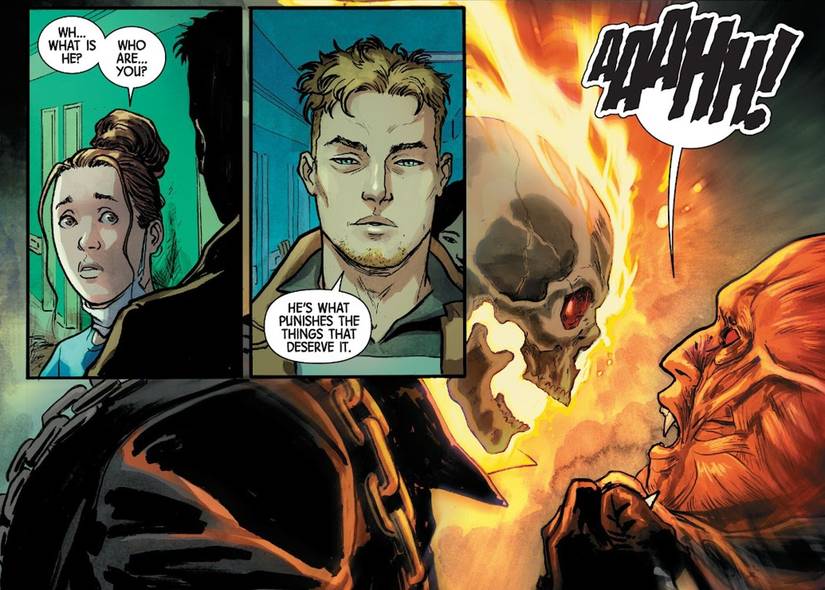 Katch Ghost Rider Ghost Rider's New Flaming Skull Design Might Be the Coolest He's Ever ...