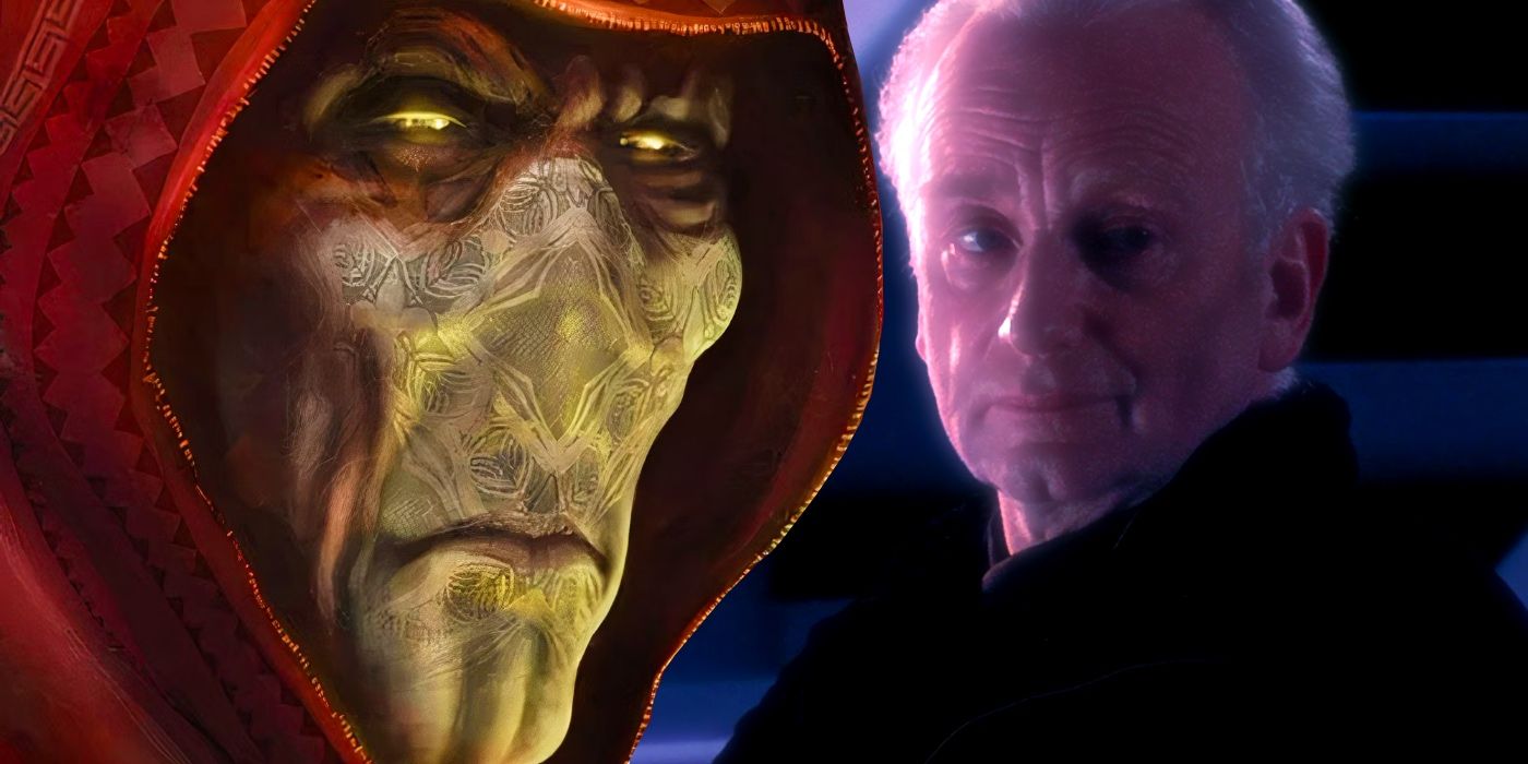 Darth Plagueis the Wise and Palpatine Custom Star Wars Image