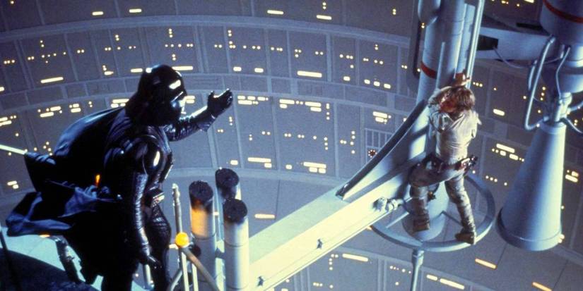 Darth Vader telling Luke "No, I am your father" in The Empire Strikes Back.